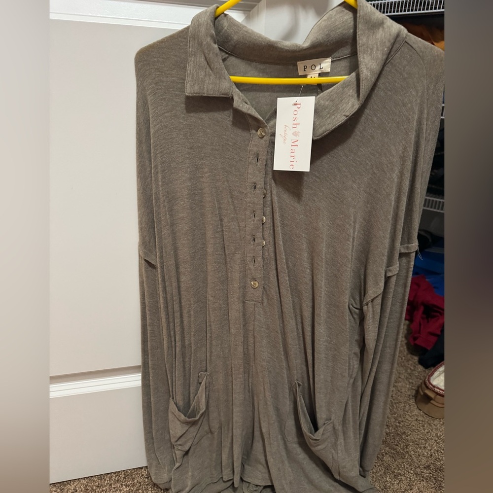 NWT Posh Marie boutique long sleeved romper